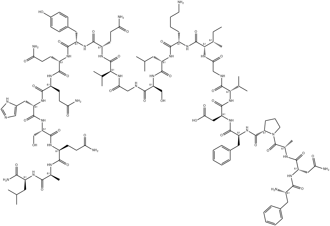 OBESTATIN (HUMAN), 1081110-72-6, 结构式