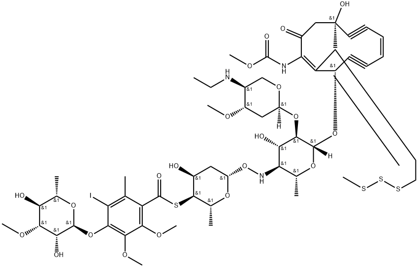 卡里奇霉素, 108212-75-5, 结构式