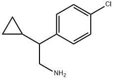 BENZENEETHANAMINE, 4-CHLORO-Β-CYCLOPROPYL- 结构式