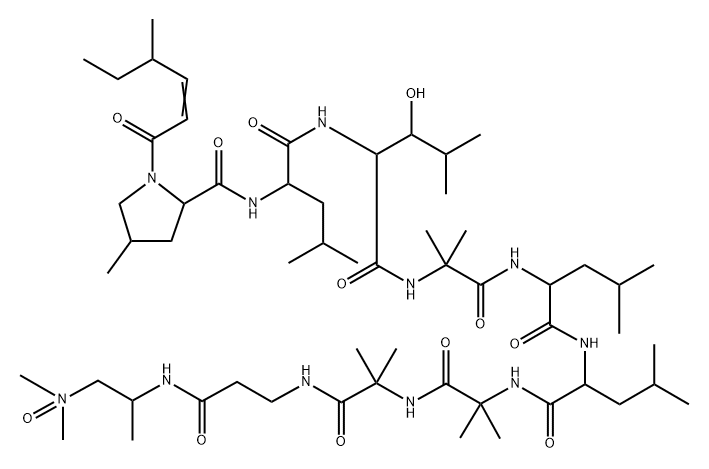 ロイシノスタチンH 化学構造式
