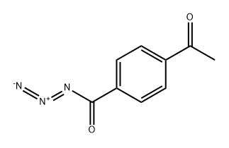 Benzoyl azide, 4-acetyl- 结构式