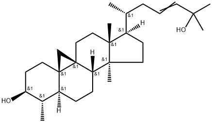 29-去甲环安坦-23-烯-3,25-二醇 结构式
