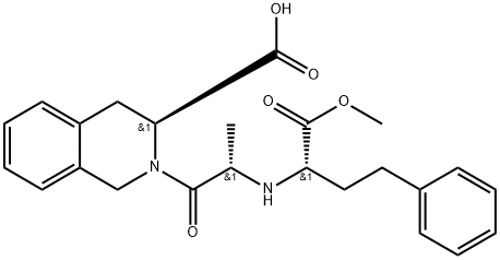 Quinapril Methyl Ester Analog Struktur