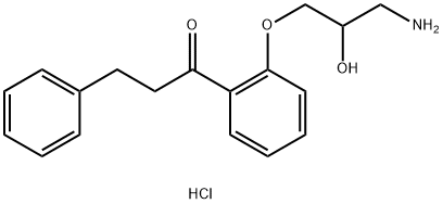 普罗帕酮盐酸盐, 1188263-52-6, 结构式