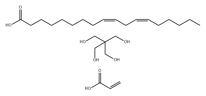 9,12-Octadecadienoic acid (9Z,12Z)-, dimer, polymer with 2,2-bis(hydroxymethyl)-1,3-propanediol and 2-propenoic acid|
