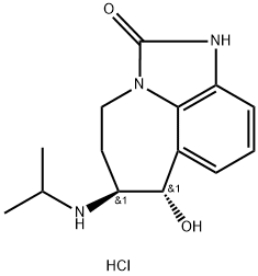 Zilpaterol hydrochloride Structure