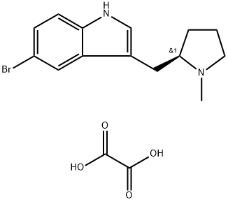 1H-Indole, 5-bromo-3-[[(2R)-1-methyl-2-pyrrolidinyl]methyl]-, ethanedioate (1:1)