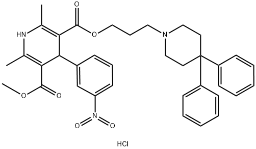 Niguldipine (hydrochloride) 结构式