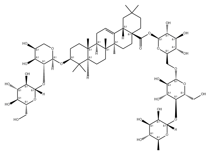 Ciwujianoside A1 Structure
