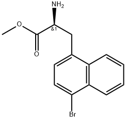 1-Naphthalenepropanoic acid, α-amino-4-bromo-, methyl ester, (αS)-