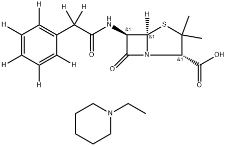 Benzylpenicilline-D7 N-ethylpiperidiniuM salt
Penicillin G-D7 salt