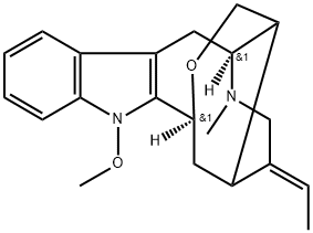 N-Methoxyanhydrovobasinediol Structure