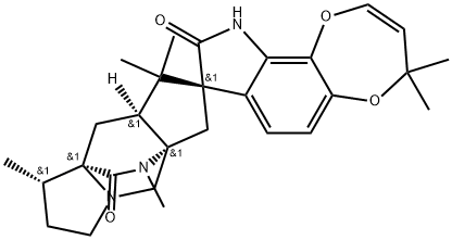 パラヘルクアミドE 化学構造式