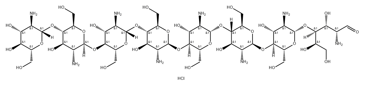 Chitooctaose 8HCl Struktur