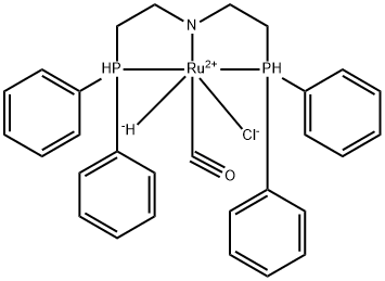 羰基氢氯化{双[2-(二苯基膦甲基)乙基]氨基}钌(II), 1295649-40-9, 结构式