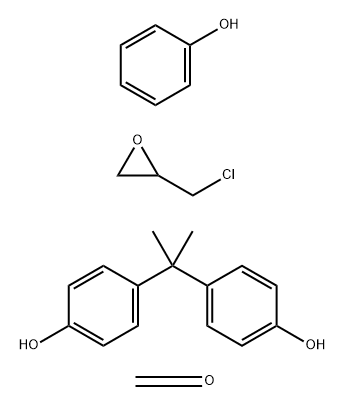 Phenol, 4,4'-(1-methylethylidene)bis-, polymer with (chloromethyl)oxirane, reaction products with butylated formaldehyde-phenol polymer Structure