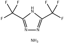 1H-1,2,4-Triazole, 3,5-bis(trifluoromethyl)-, ammonium salt (9CI)