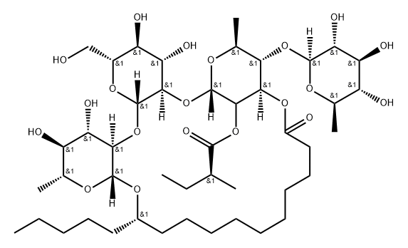 スカモニンII 化学構造式