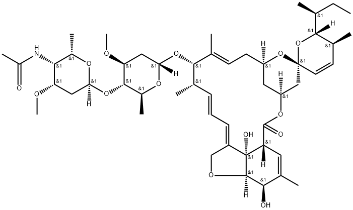 依立诺克丁B1A, 133305-88-1, 结构式