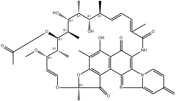 利福昔明杂质2, 1351775-03-5, 结构式