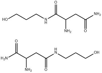 2-Amino-N1-(3-hydroxypropyl)butanediamide 2-amino-N4-(3-hydroxypropyl)butanediamide polymer Structure