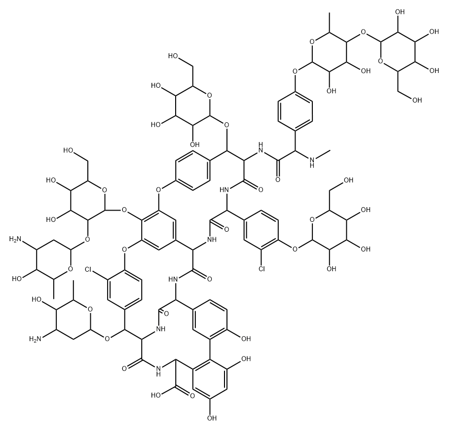 ガラカルジンA 化学構造式