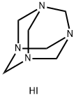1,3,5,7-テトラアザトリシクロ[3.3.1.13,7]デカン·よう化水素酸塩 化学構造式