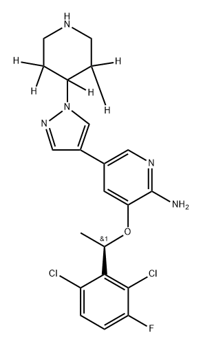 Crizotinib-d5|克里唑蒂尼-D5