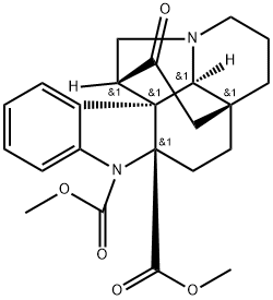 蕊木碱甲酯 结构式