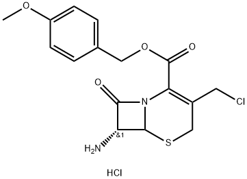 5-Thia-1-azabicyclo[4.2.0]oct-2-ene-2-carboxylic acid, 7-amino-3-(chloromethyl)-8-oxo-, (4-methoxyphenyl)methyl ester, hydrochloride (1:1), (7R)-|CEFTOLOZANE 中间体