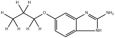 氨基奥苯哒唑-D7 结构式