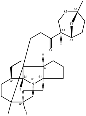 23-[(1R,4R,5S)-1,4-Dimethyl-2,8-dioxabicyclo[3.2.1]oct-4-yl]daphnan-23-one Structure
