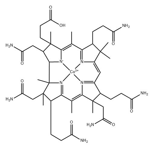 cobyric acid Structure