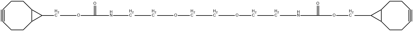 bis-PEG2-endo-BCN, 1476737-97-9, 结构式
