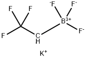 Potassium 2,2,2-trifluoroethane-2-trifluoroborate Structure