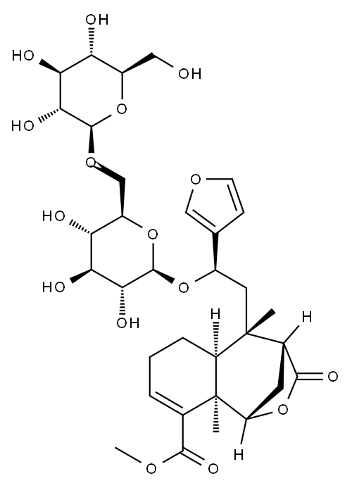 Borapetoside D Structure