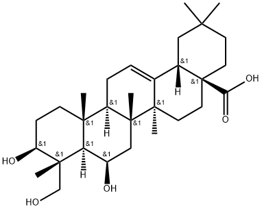Uncargenin C Struktur