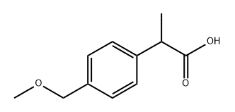Loxoprofen Impurity C Struktur