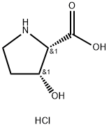 L-Proline, 3-hydroxy-, hydrochloride (1:1), (3R)- Structure