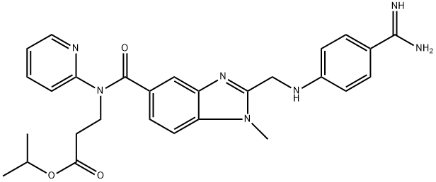 Dabigatran Methyl Ester Impurity 结构式