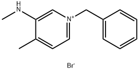 1-苄基-4-甲基-3-(甲基氨基)吡啶-1-溴化物, 1615709-89-1, 结构式