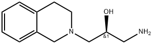(S)-1-氨基-3-(3,4-二氢异喹啉-2(1H) - 基)丙-2-醇 结构式