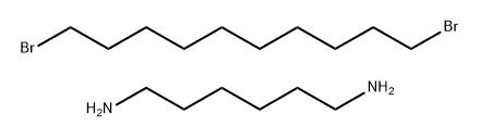 1,6-HEXANEDIAMINE, POLYMER WITH 1,10-DIBROMODECANE Structure