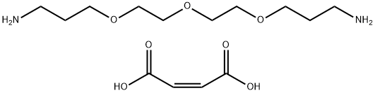3,3'-[Oxybis(2,1-ethanediyloxy)]bis-1-propanamine (2Z)-2-butenedioate (1:2) Structure