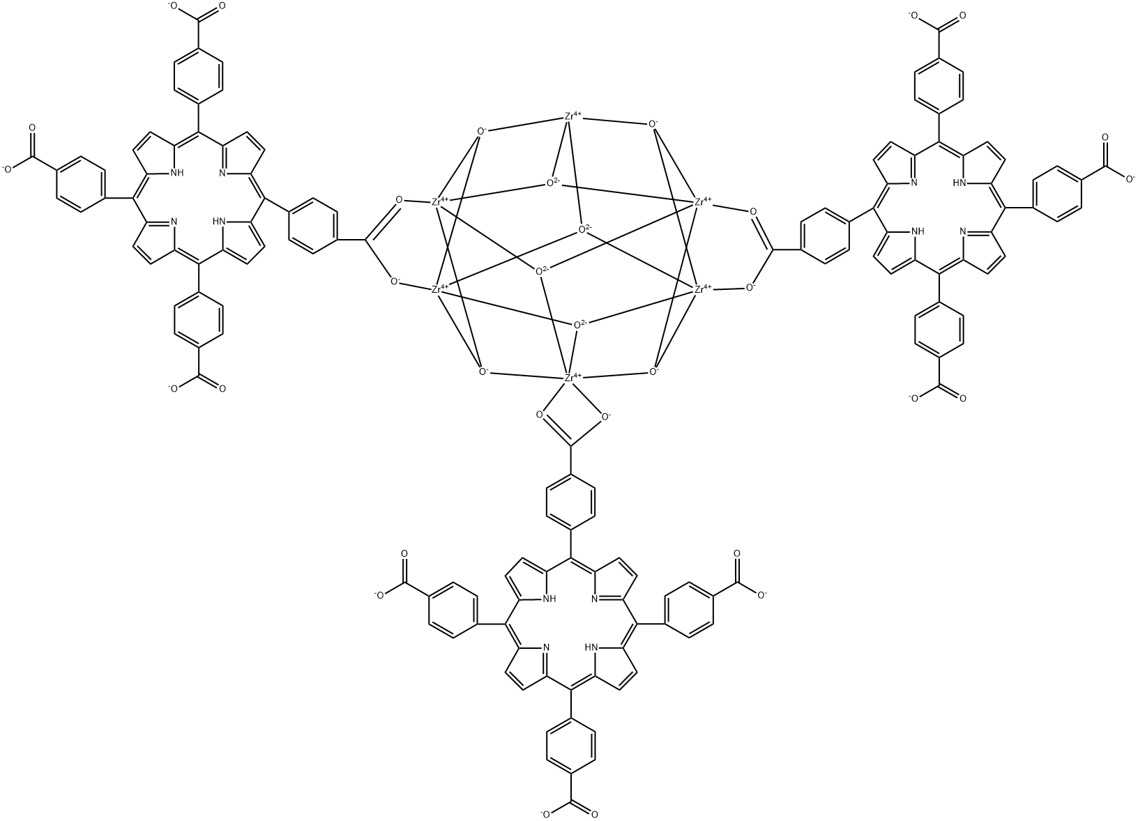 PCN-223(H) Structure