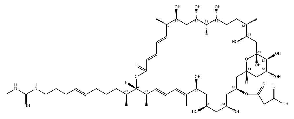 2-デメチルアザロマイシンF4a 化学構造式