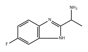 1H-Benzimidazole-2-methanamine,5-fluoro-alpha-methyl-(9CI) Structure