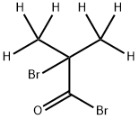2-Bromo-2-methylpropionyl-D6 Bromide Structure