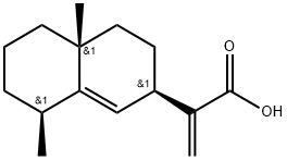 Pterodontic acid Struktur
