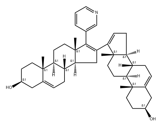 阿比特龙杂质, 186826-70-0, 结构式